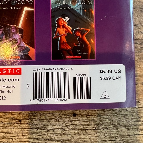 Partners in Crime (Sleuth or Dare, Book 1) by Kim Harrington Children’s Book - Picture 3 of 4